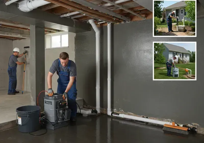 Basement Waterproofing and Flood Prevention process in Howland Center, OH